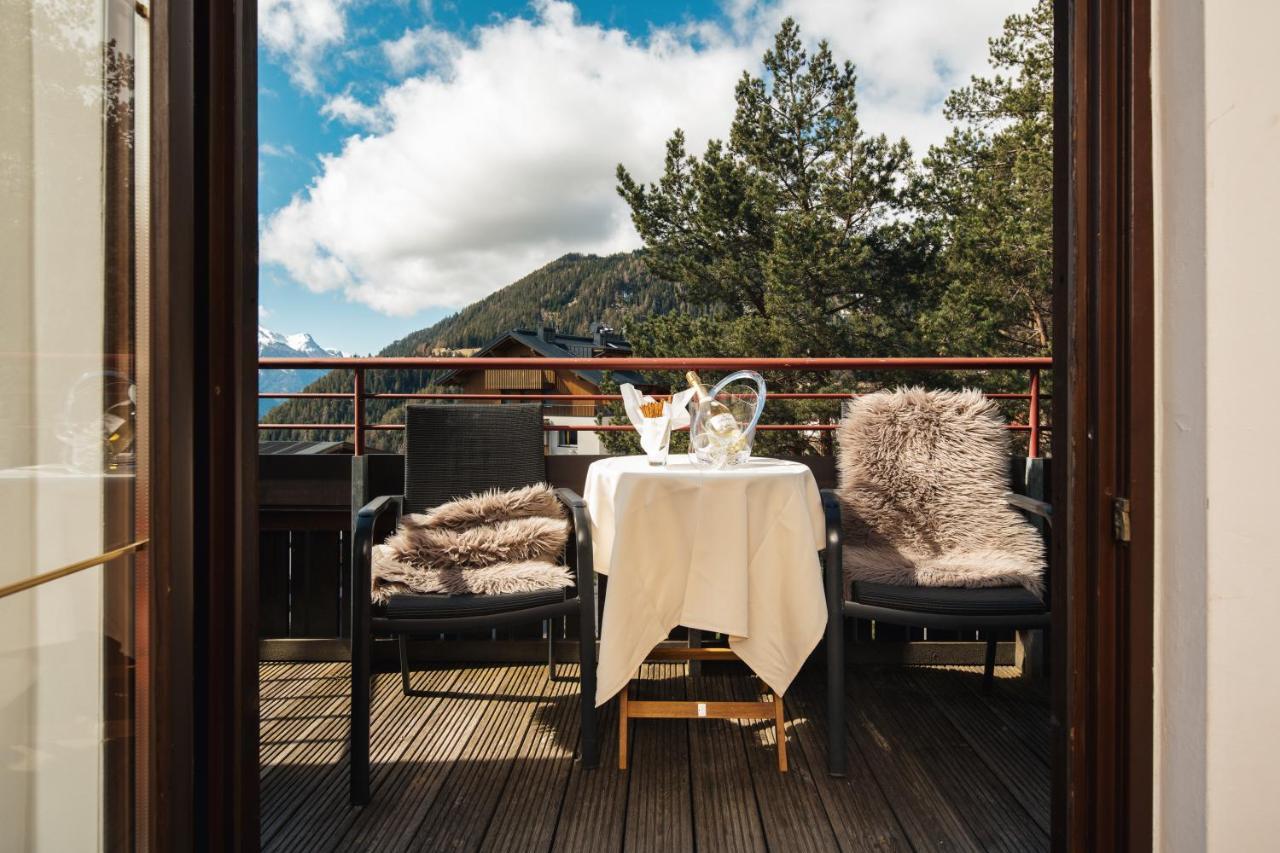 Hotel Garni Alpenruh-Micheluzzi Serfaus Esterno foto